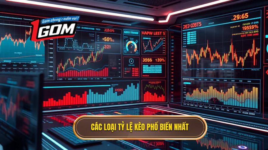 Các loại tỷ lệ kèo phổ biến bạn cần theo dõi 24/7