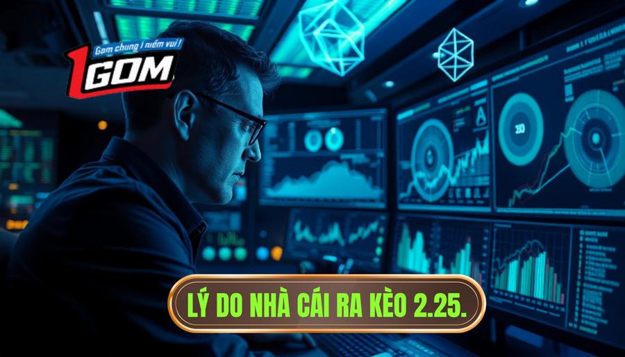 3. Lý do nhà cái ra kèo 2.25.